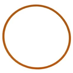 Cerceau Plat Strié, Orange, 28"