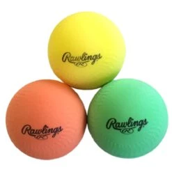 Rawlings 3 Balles De Baseball En Mousse Ferme