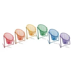 6 Cibles De Golf Pivotantes En Filet