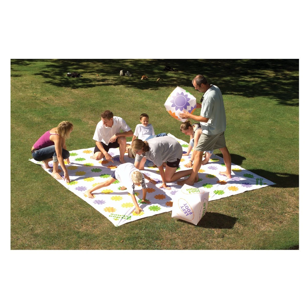 Jeu De Type «Twister» Géant 1 Jeu De Type «Twister» Géant